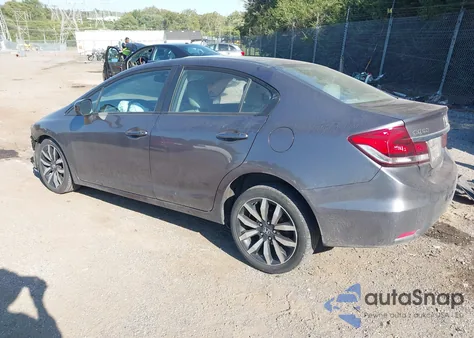 2015 Honda Civic Ex-L из США, поврежденный, VIN 19XFB2F93FE291468